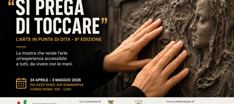 Si prega di toccare, l'arte in punta di dita 