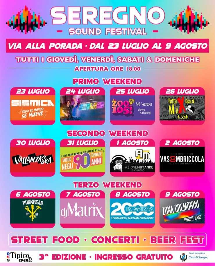 Seregno Sound Festival 2026 