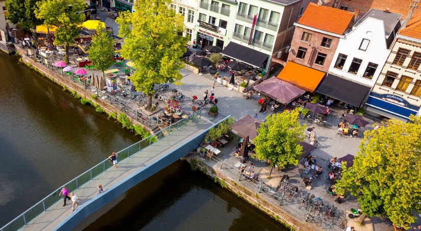 Terraces (sidewalks), Vismarkt Mechelen 4 © Visit Mechelen Aikon 