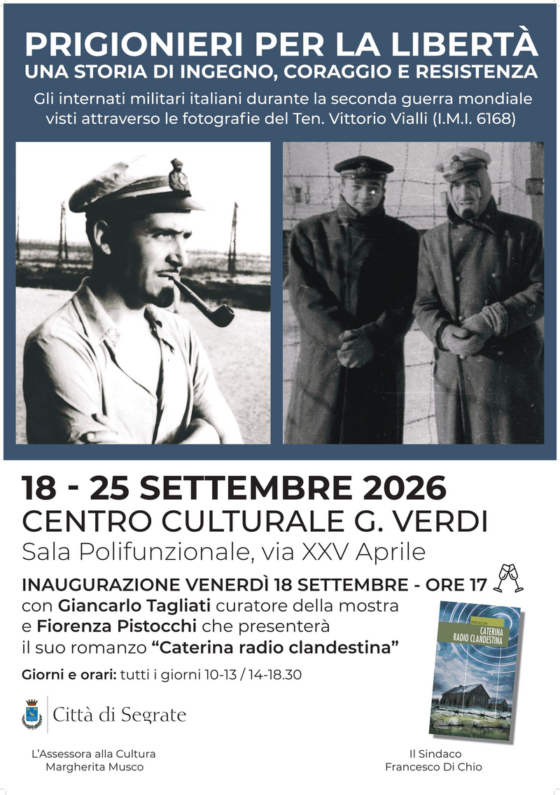 Mostra Prigionieri per la liberta Segrate 2026 