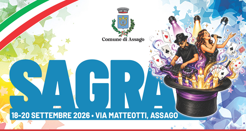 Sagra di Assago 2026 dal 18 al 20 settembre 