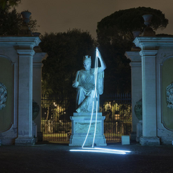 Lamentable di François Morellet a Villa Medici 