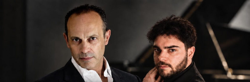 Mark Milhofer e Nicolò Giuliano Tuccia 