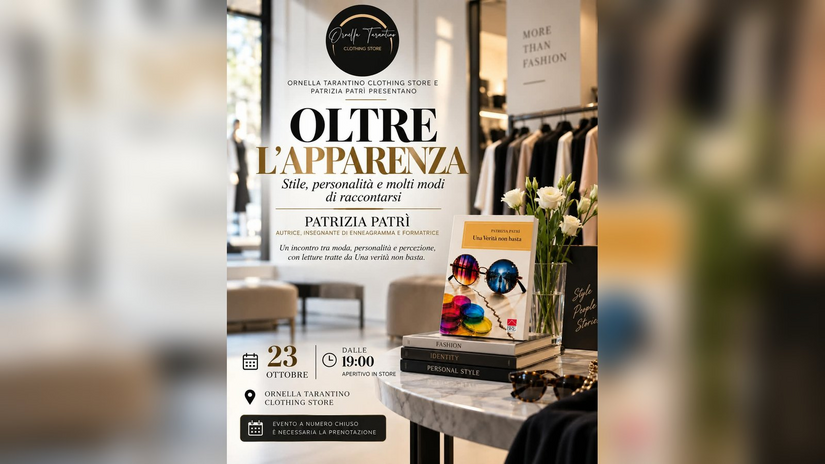 La locandina di Oltre l'apparenza a Cologno Monzese 
