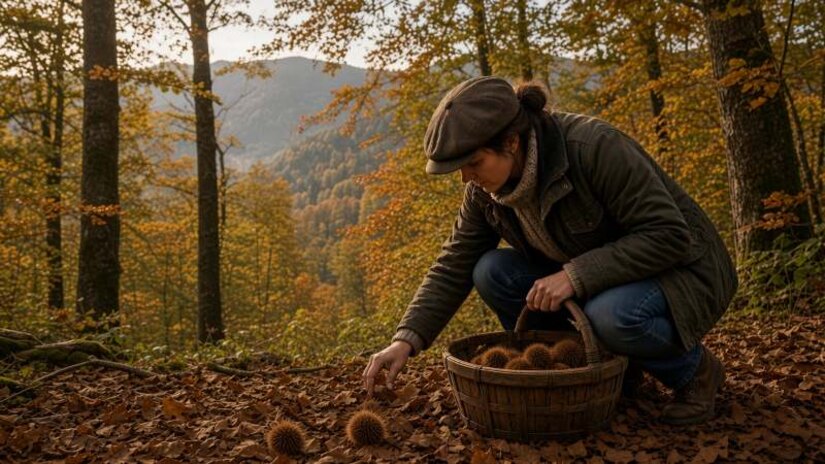 Dove raccogliere le castagne in Lombardia 