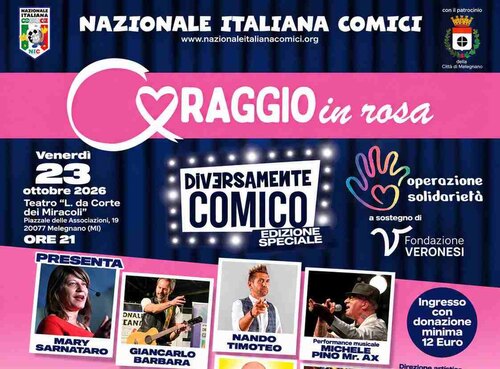 Coraggio in Rosa - Diversamente Comico, Edizione Speciale 