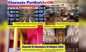 Alcuni luoghi delle Giornate PeriferiArtMi di ottobre 