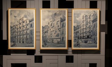 La mostra Piero Portaluppi: l'arte del disegno a Villa Necchi Campiglio 