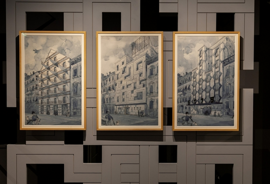 La mostra Piero Portaluppi: l'arte del disegno a Villa Necchi Campiglio 