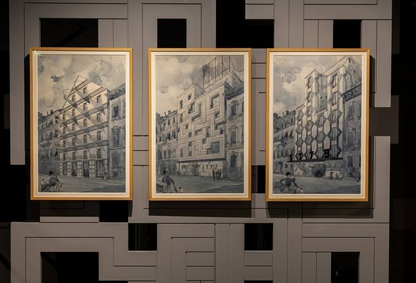 La mostra Piero Portaluppi: l'arte del disegno a Villa Necchi Campiglio 