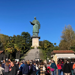 La statua di San Carlo Borromeo ad Arona 