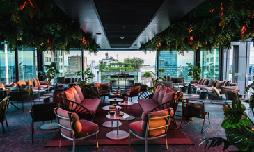 Il rooftop The ORGANICS SkyGarden a Milano 
