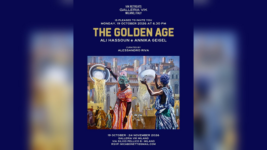 L'invito di «The Golden Age», mostra di Ali Hassoun e Annika Geigel 