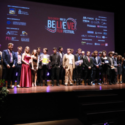 I premiati della nona edizione del Believe Film Festival al Teatro Ristori di Verona 