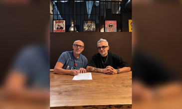 Marco Stanzani e Filadelfo Castro, fondatore di Osa Music 