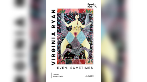 L'immagine della mostra «Even, Sometimes» di Virginia Ryan a Spazio Hasita 