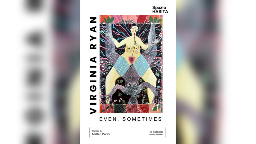 L'immagine della mostra «Even, Sometimes» di Virginia Ryan a Spazio Hasita 