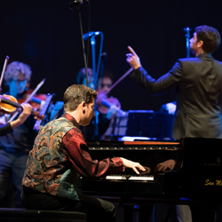 Il pianista Marco Mezquida in «Rhapsody & Blues» 