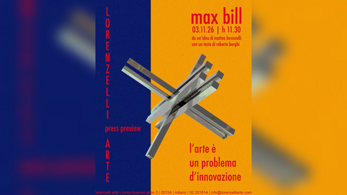 L'invito di «max bill. l'arte è un problema d'innovazione» 