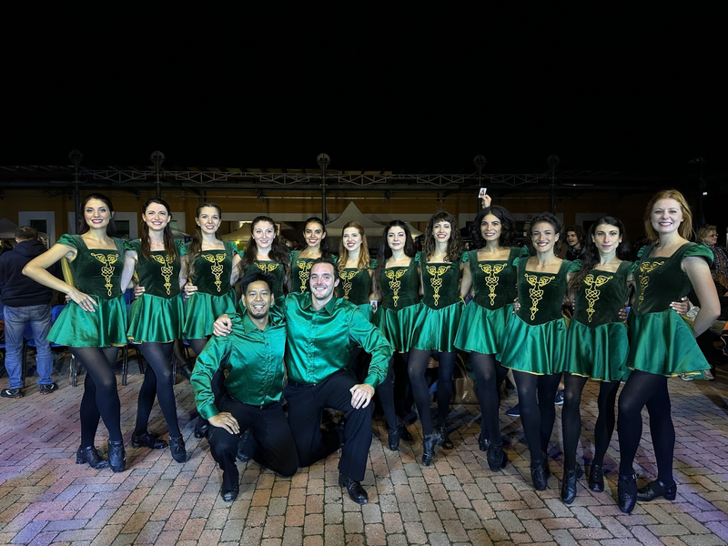 I ballerini dell'Accademia di Danze Irlandesi Gens d'Ys 