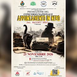 La locandina della premiazione di Appuntamento in Nero 