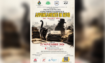 La locandina della premiazione di Appuntamento in Nero 
