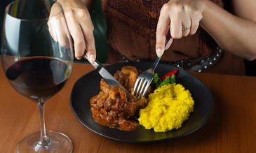 Un piatto della cucina lombarda 
