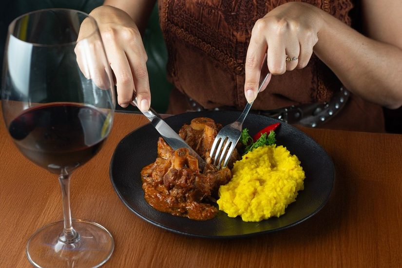 Un piatto della cucina lombarda 