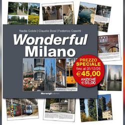 La copertina della strenna «Wonderful Milano» di Edizioni Meravigli 
