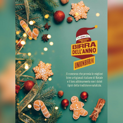 L'immagine del concorso Christmas Beers 2026 di Unionbirrai 
