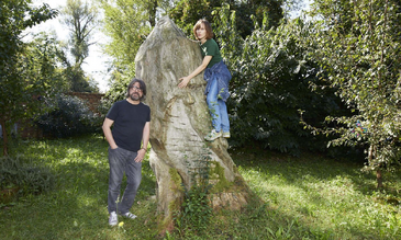 Joe Schievano e Maria Roveran, protagonisti di «Anguane» 