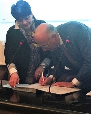 Il Presidente ALDAI Federmanager firma il protocollo 