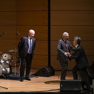 Da sinistra: Josef Oskar, Mario Garassino e Bruno Villani 