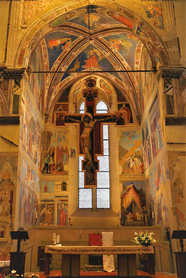 Arezzo, San Francesco Storie della vera Croce 
