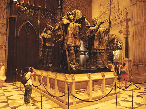 Siviglia, tomba di Cristoforo Colombo 