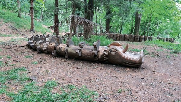 Sentiero dello Spirito del Bosco a Canzo (CO) 