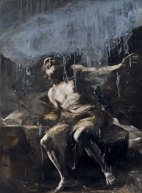 Nubifregio - 2010 - olio su tela - 200x150x5 cm 