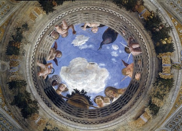 Camera degli Sposi, oculo - © Palazzo Ducale 