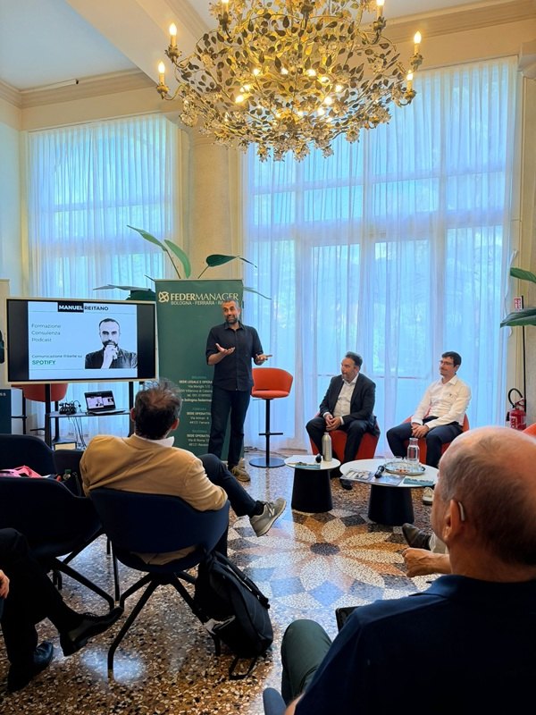 Manuel Reitano durante l'incontro 