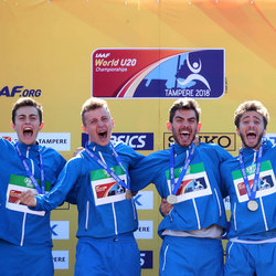 LA PREMIAZIONE DELLA STAFFETTA D'ORO 