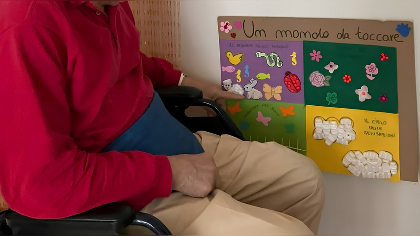 La Stanza sensoriale della Rsa I Mulini 