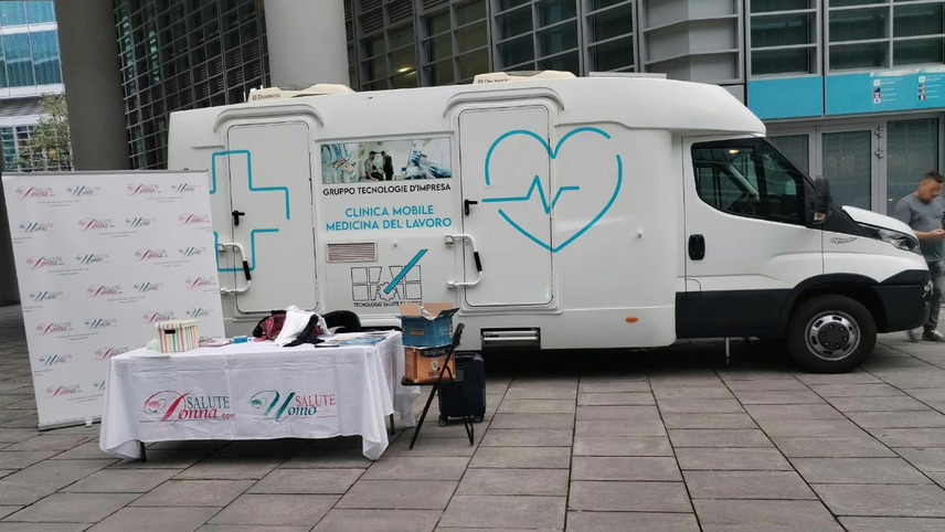 Il camper di Salute Donna 