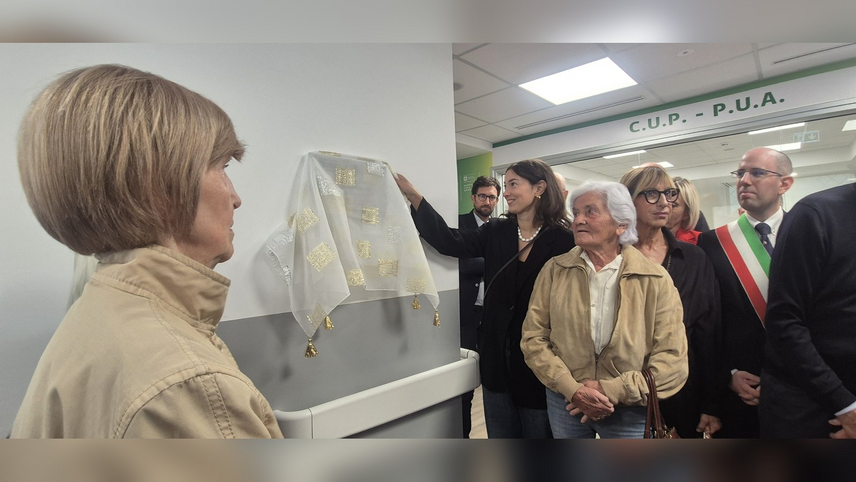 L'inaugurazione di una Casa di comunità nella bergamasca 