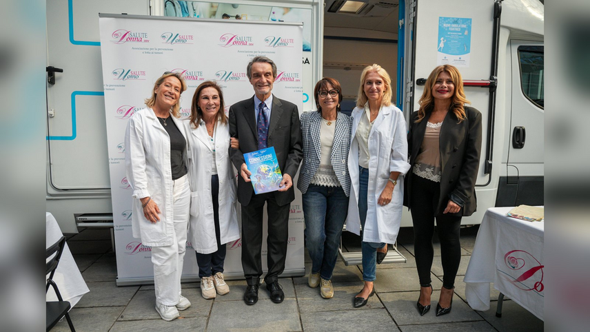 Fontana al camper di Salute Donna 