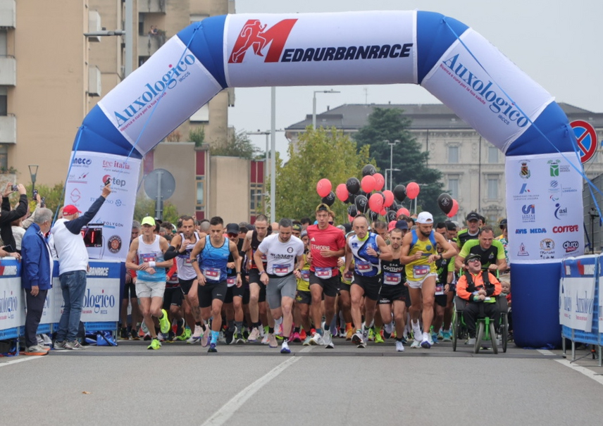 La partenza della Meda Urban Race 2026 