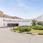 L'ingresso dell'IRCCS Policlinico San Donato 