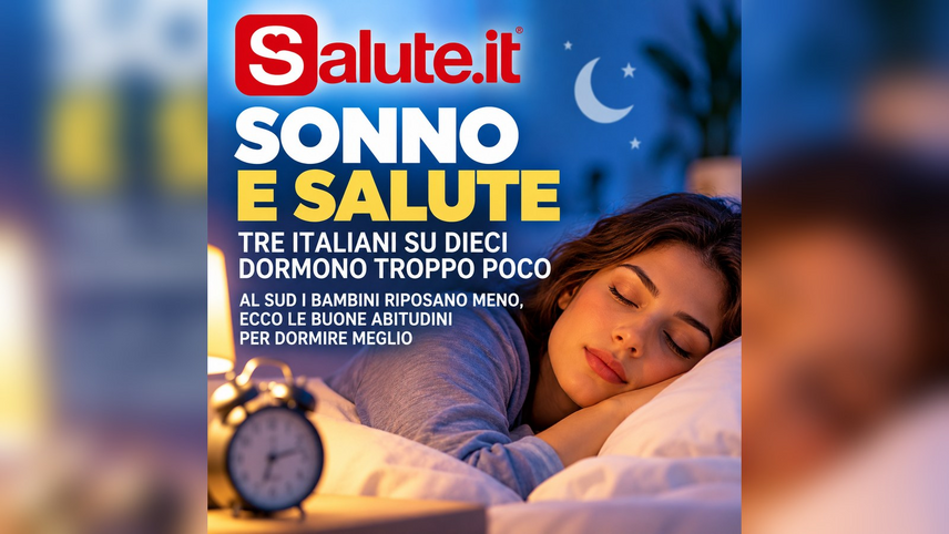 L'infografica di Salute.it su sonno e salute 