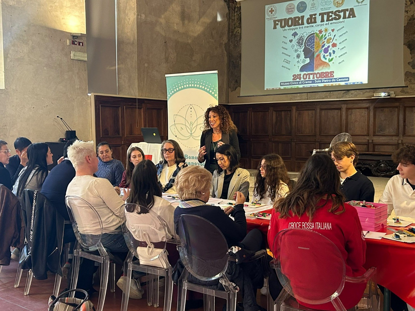 Il laboratorio sulle emozioni di ABC a «Fuori di Testa», al Museo Civico di Crema 