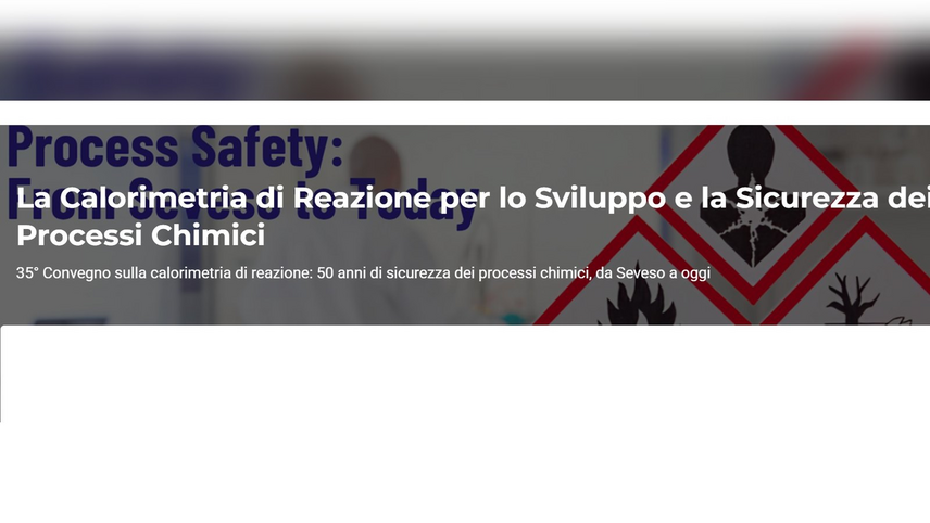 Il convegno sulla calorimetria di reazione a Palazzo Turati 